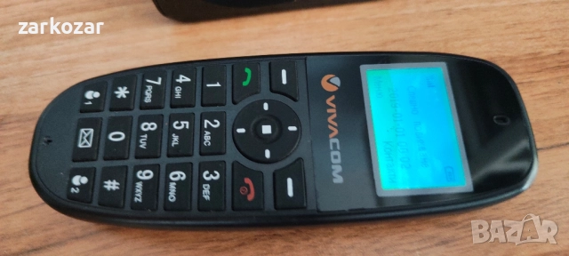 телефон Виваком, снимка 2 - Стационарни телефони и факсове - 51816876