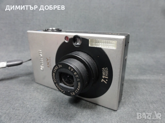 ЦИФРОВ ФОТОАПАРАТ CANON DIGITAL IXUS 70 IXY DIGITAL 10 POWERSHOT SD1000 7.1MP DIGITAL CAMERA, снимка 3 - Фотоапарати - 53260338