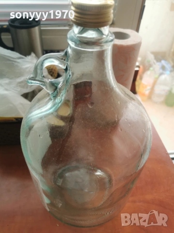 5L СТЪКЛЕНА ДАМАДЖАНА ЗА РАКИЯ 2204261254, снимка 5 - Колекции - 54277329