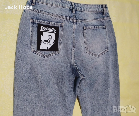 Дамски метъл дънки с кръпки , снимка 3 - Дънки - 54097204