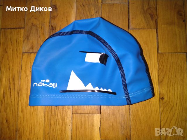 Nabaiji плувна маркова детска шапка 51-56см 2-4-години нова, снимка 1 - Водни спортове - 45879696