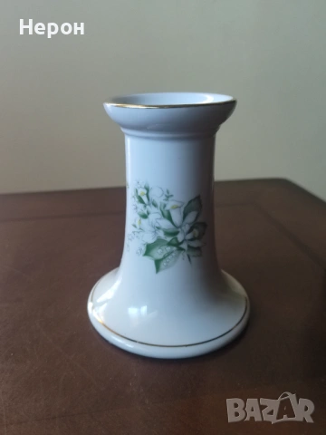 Порцеланов свещник Колекционерски!