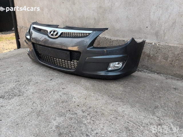 предна броня за хюндай и30 с маска решетка халогени HYUNDAI I30 07-10, снимка 5 - Части - 53662280