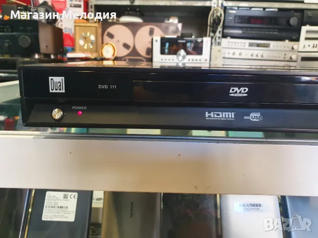 DVD Player DUAL DVD 111 Чете всички дискове. mp3 има и usb. Без дистанционно., снимка 4 - Плейъри, домашно кино, прожектори - 46915406