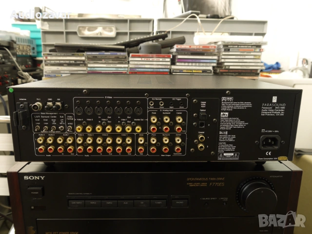 Parasound AVC-1800 многоканален AV предусилвател и surround процесор, снимка 3 - Ресийвъри, усилватели, смесителни пултове - 53458544