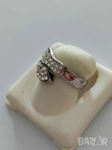 Сребърен пръстен, снимка 3 - Пръстени - 53887595