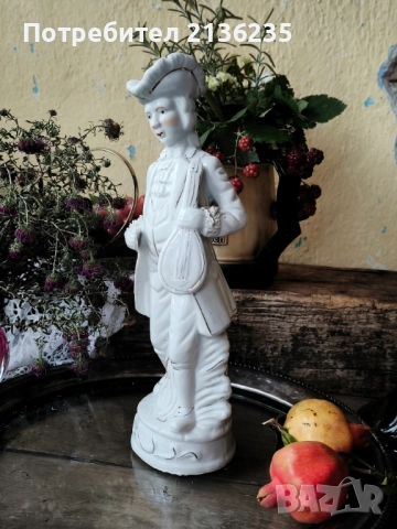 Порцеланова фигура Музикант , снимка 3 - Колекции - 51880535