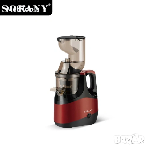 Професионална бавна сокоизстисквачка за студено пресоване 800W Sokany, снимка 2 - Сокоизстисквачки и цитрус преси - 54117751