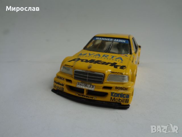 1:43 MINICHAMPS MERCEDES BENZ C 180 ИГРАЧКА КОЛИЧКА МОДЕЛ, снимка 2 - Колекции - 45415398