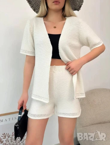 Летен комплект от 2 части Плетиво  , снимка 3 - Комплекти - 50922641