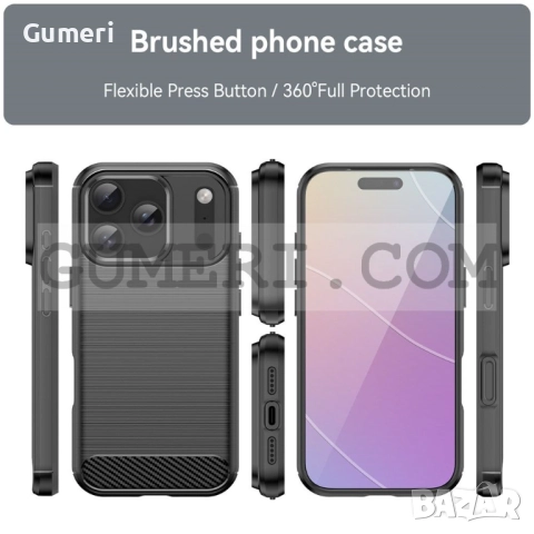 Apple iPhone 17 Pro  Гръб "Карбон Шарк", снимка 4 - Калъфи, кейсове - 52177123