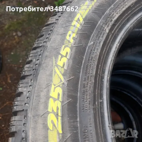 235 55 17 Michelin alpin 2бр зимни дот 2019г , снимка 4 - Гуми и джанти - 47469154