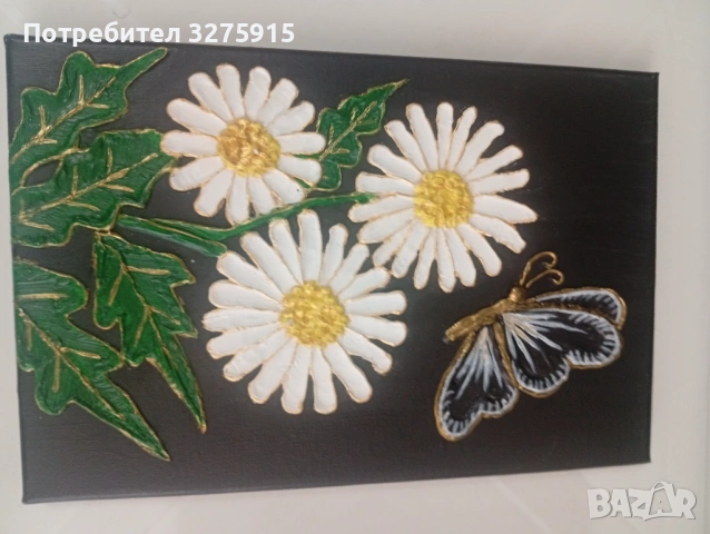 Картини ръчно рисувани от гипс , снимка 3 - Картини - 53813386