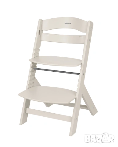 Дървен стол за храненe Nordy Light Beige С БЕЗПЛАТНА ДОСТАВКА , снимка 8 - Столчета за хранене - 53569935