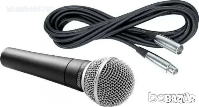Вокален микрофон Shure Sm58, снимка 4 - Микрофони - 53838437