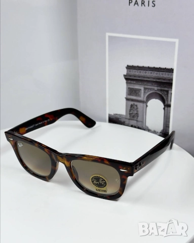 очила с калъф, кутия и ув защита ray ban gucci, снимка 2 - Слънчеви и диоптрични очила - 51450604