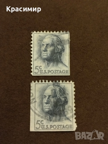 пощенски марки САЩ .