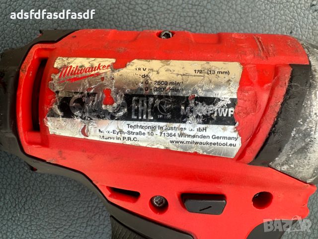 Акумулаторен ударен гайковерт MiLWAUKEE M18 FiWP , снимка 3 - Други инструменти - 45082370