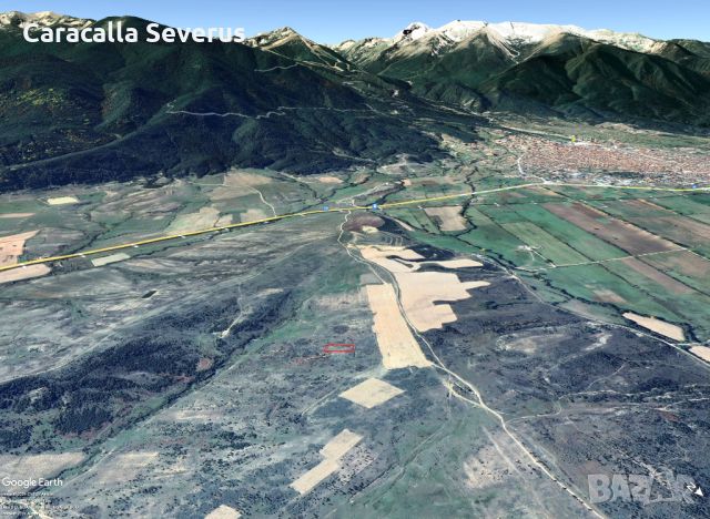 Продава панорамен земеделски имот в гр. Банско, снимка 1 - Земеделска земя - 45790769