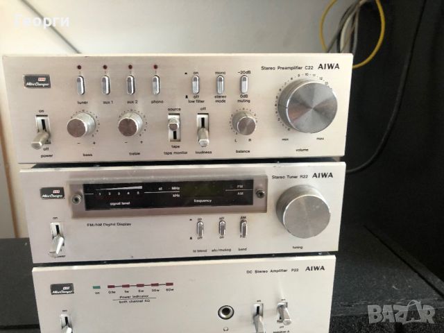 AIWA C22 R22 P22, снимка 2 - Аудиосистеми - 46245619