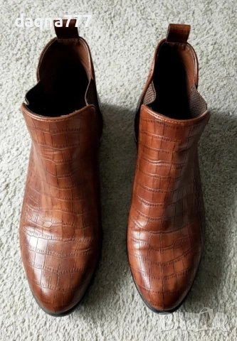 Немски боти тип челси, снимка 2 - Дамски боти - 53495651