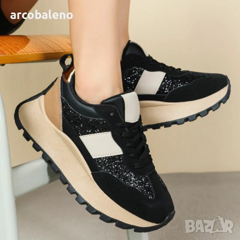 Дамски ниски маратонки, 2цвята , снимка 8 - Маратонки - 51334249