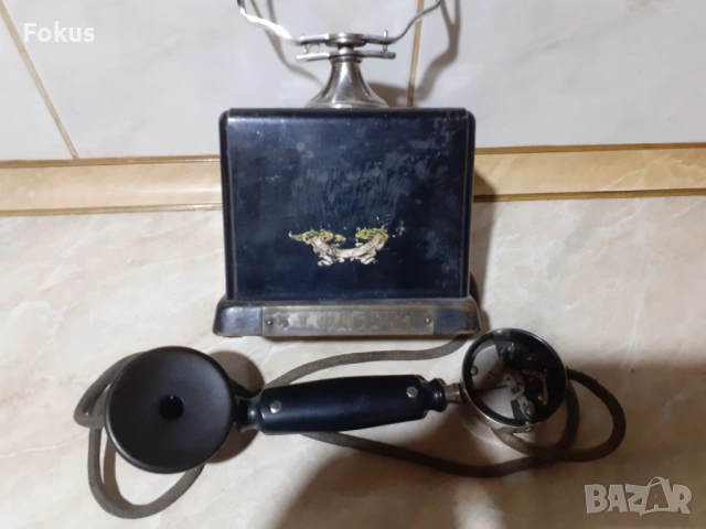 Стар царски телефон кутия бакелит табелки, снимка 7 - Антикварни и старинни предмети - 53291642