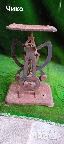 Старо оригинално пощенско кантарче , снимка 6 - Антикварни и старинни предмети - 54113433