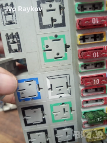 бушонно табло Opel Corsa B , 1999, снимка 4 - Части - 54183933