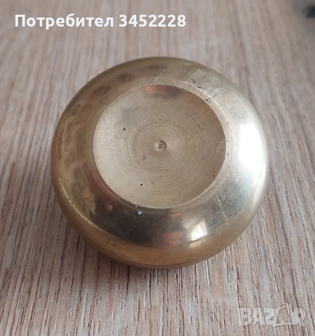 кутийка пепелник ретро от бронз за ценители , снимка 6 - Антикварни и старинни предмети - 52973311