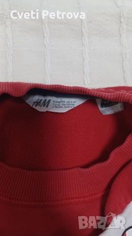 ватирани блузки с долнища ( комплекти)за дете на 2.5-3г 98см , снимка 3 - Детски Блузи и туники - 51971702