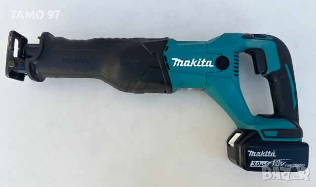 Makita DJR186 - Акумулаторен саблен трион 2x18V 3.0Ah, снимка 3 - Други инструменти - 51714523