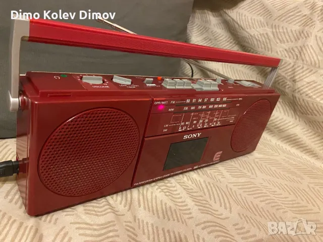 Sony CFS-2000L Касетофон. Red Edition. Rare!, снимка 3 - Аудиосистеми - 48180107