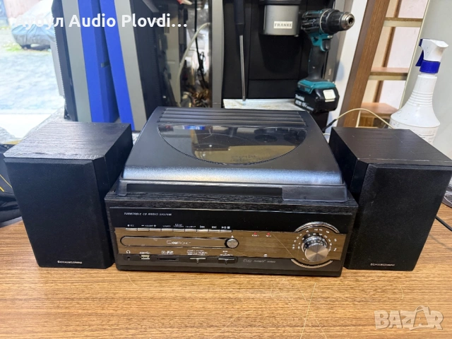 CLATRONIC MC 1033 CD-, MP3-USB-TUNER- TURNTABLE, снимка 4 - Аудиосистеми - 53276231
