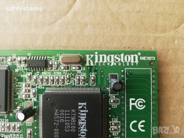 Kingston KNE110TX/20 Fast EtheRx 10/100 Server PCI Ethernet Adapter Card, снимка 7 - Мрежови адаптери - 46129689