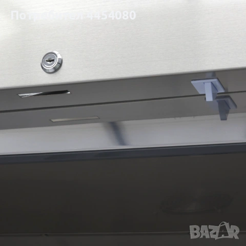 Професионален хладилен шкаф със стъклени врати – 1200 л, снимка 5 - Хладилни витрини и фризери - 53378493