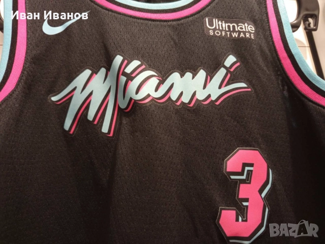 Чисто нов оригинален потник на Miami Heat - Dwyane Wade, снимка 9 - Баскетбол - 51656623