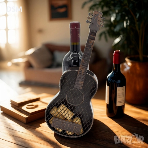 нова Метална Поставка за Бутилка  - Различни видове - Котка/Самолет/Лодка/Китара/Саксофон, снимка 7 - Други - 52358775