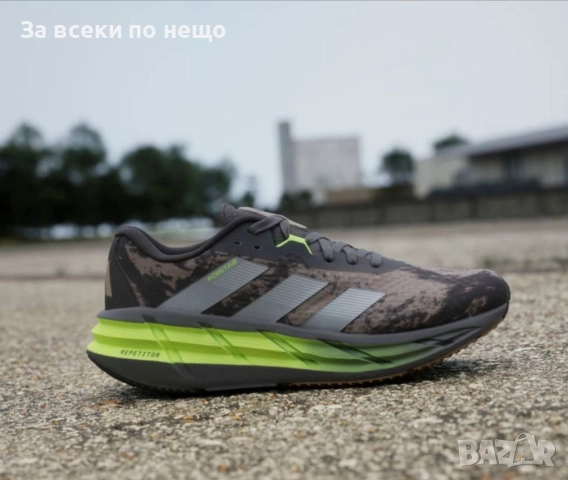 Adidas REPETITOR Black/Dark/Grey/Neon Yellow Мъжки Маратонки С Кутия👟Мъжки Спортни Обувки Код S82, снимка 3 - Маратонки - 52411707