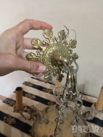 Винтидж полилей, снимка 2 - Полилеи - 53200447