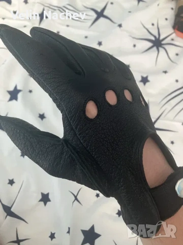 Ръкавици за шофиране от истинска кожа, снимка 2 - Ръкавици - 53275919