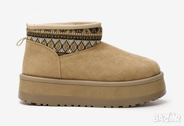 Апрески тип UGG - 38 номер, снимка 3 - Дамски апрески - 53186031