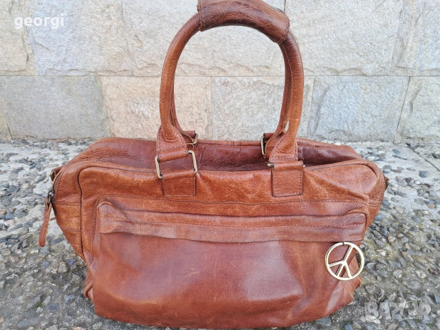 кожена чанта Sasha от естествена кожа 32/2