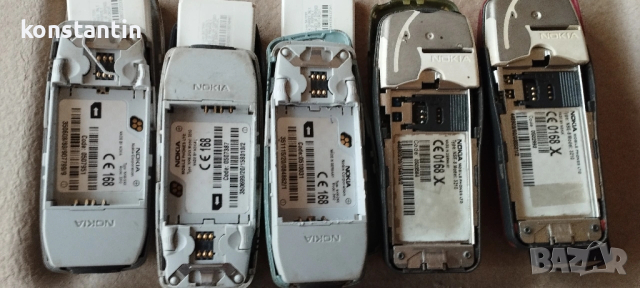 ЛОТ 5 СТАРИ АПАРАТА "НОКИА", снимка 3 - Колекции - 48062403