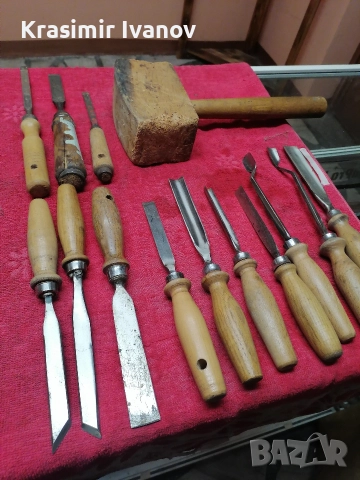 лот длета за дърворезба, снимка 3 - Инструменти за гравиране - 52657516