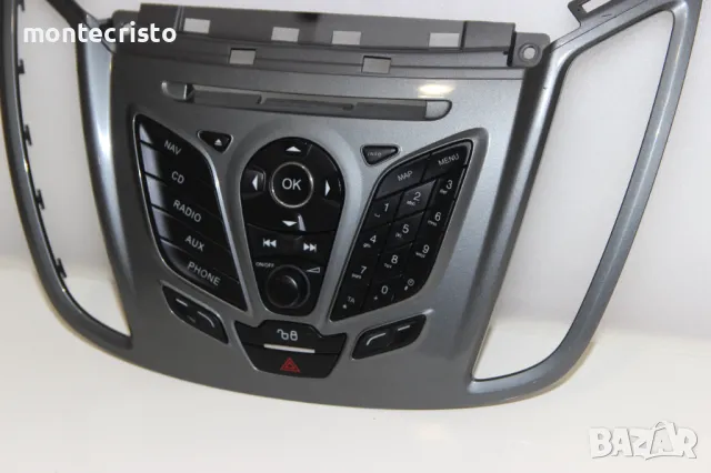 Панел CD RADIO AUX NAVI PHONE Ford Focus C-Max (2010-2014г.) AM5T18K811CD Cmax, снимка 4 - Аксесоари и консумативи - 48956136