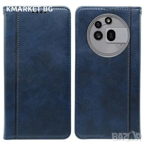 Nothing Phone (3a) Pro Magnetic/Calf Texture Wallet Кожен Калъф и Протектор, снимка 2 - Калъфи, кейсове - 49585302