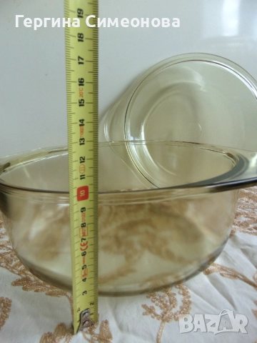 Три стари йенски съда, снимка 4 - Съдове за готвене - 52551009