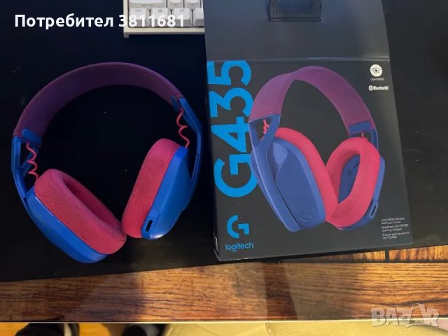 Logitech g435, снимка 1 - Слушалки и портативни колонки - 48429387