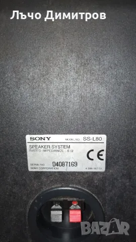 SONY RX80, снимка 11 - Тонколони - 47389096